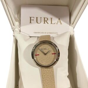 Furla leather watch. NWoT